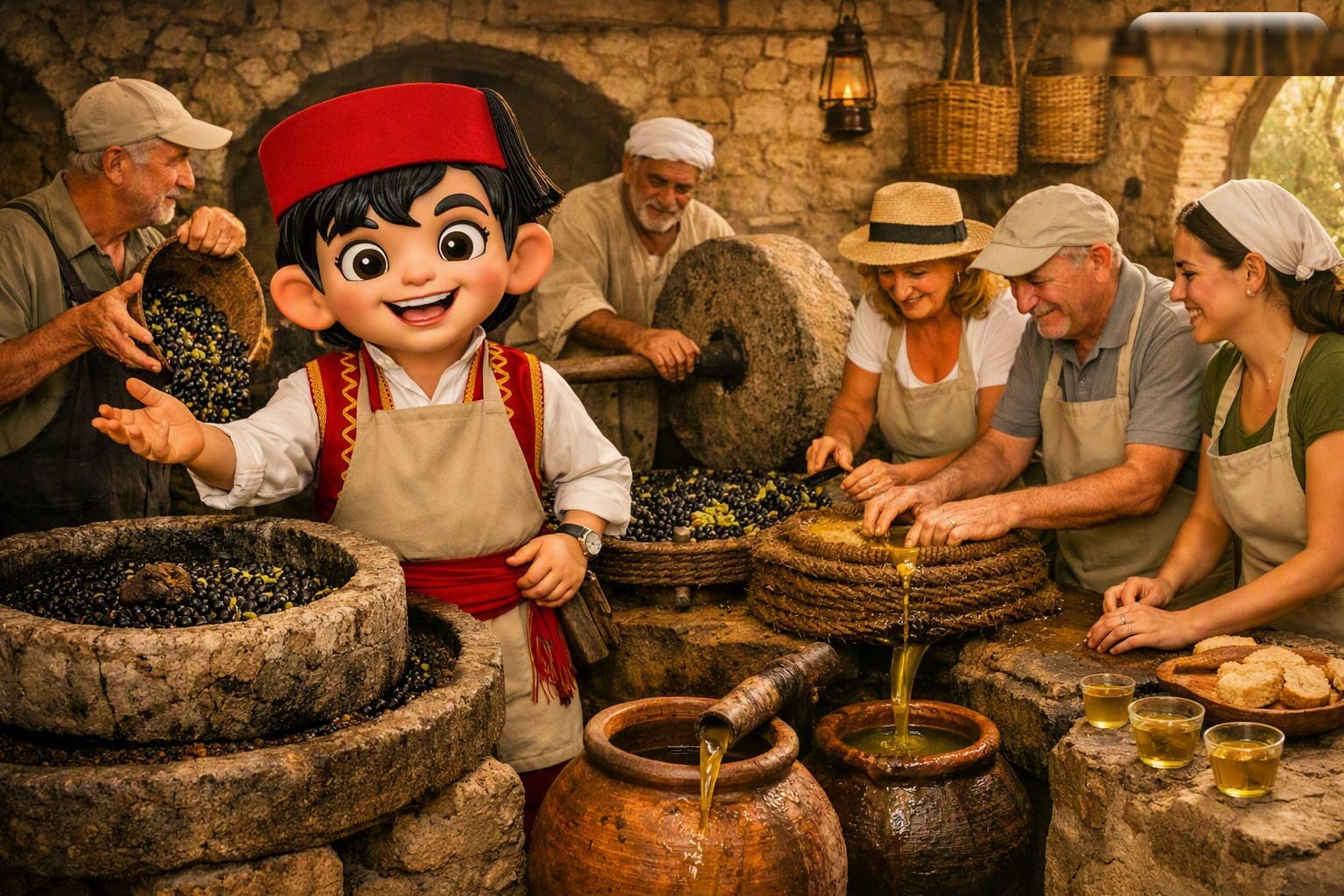 Golden Sindbad et l'huile d'olive
