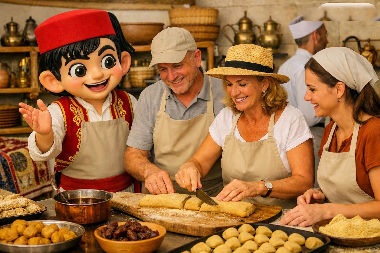 Golden Sindbad et la fabrication du makroud